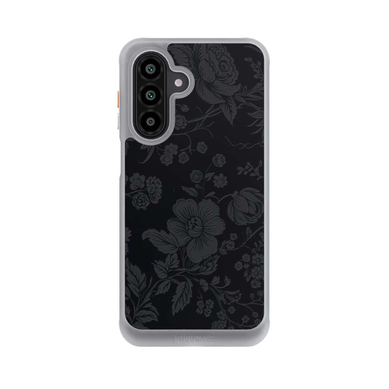 Galaxy A17 5G NIVOcore Dunkle Blumen Vintageoptik