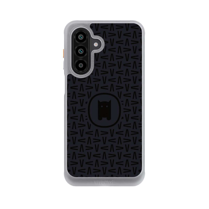 Galaxy A17 5G NIVOcore Nivocase Muster Schwarz Grau