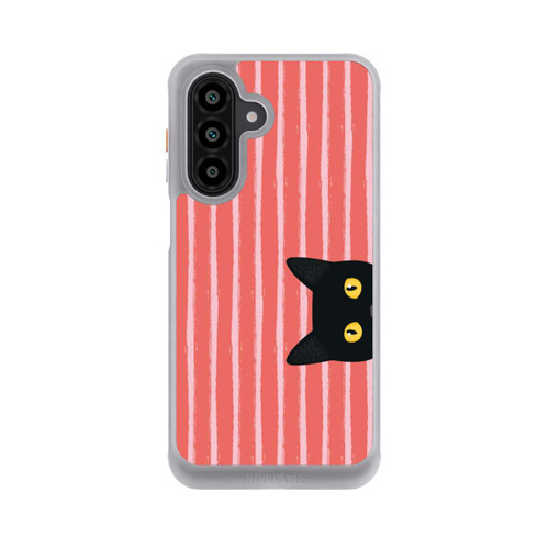 Samsung Galaxy A17 5G NIVOcore Schwarze Katze Gestreift Orange