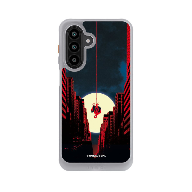 Galaxy A17 5G NIVOcore Spider-Man Marvel between Skyscrapers