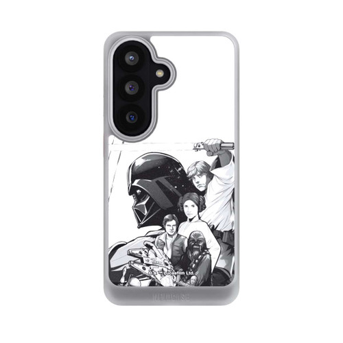 Samsung Galaxy S26 NIVOcore StarWars Charaktere - Schwarz-Weiß