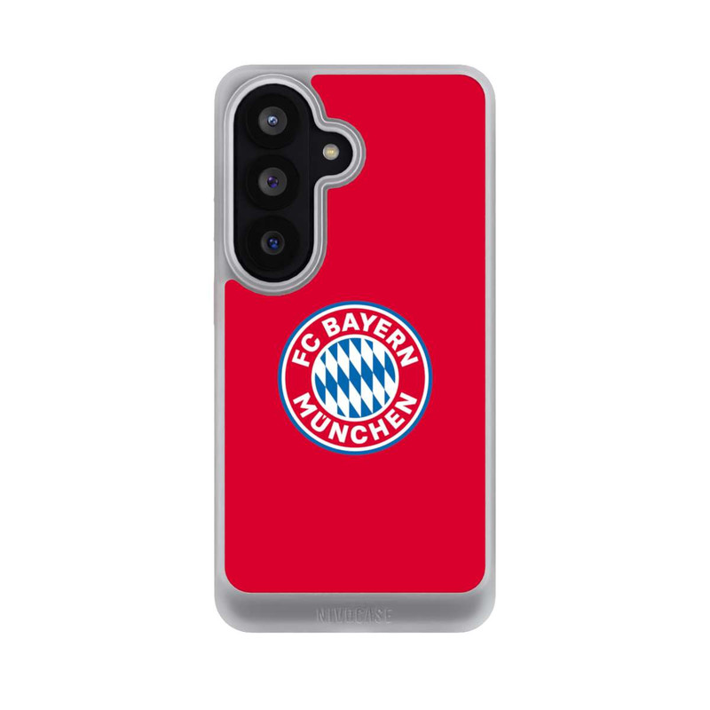 Galaxy S26 NIVOcore FCB Logo auf Rot