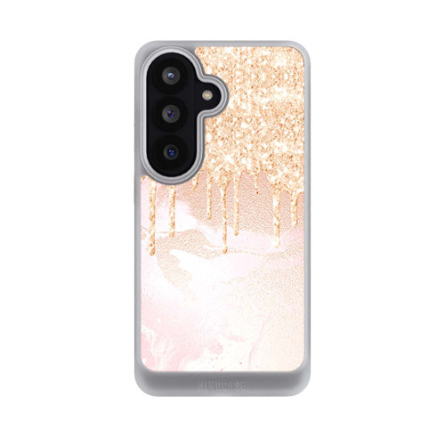 Samsung Galaxy S26 NIVOcore  Roségoldener Glitzer Tropfen Look