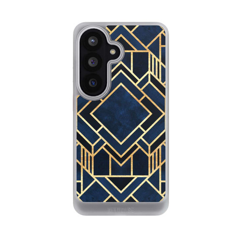 Samsung Galaxy S26 NIVOcore Art Deco Blue Gold Print