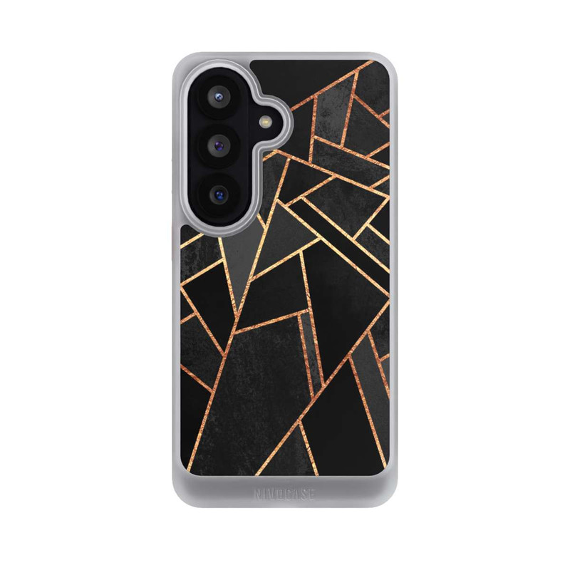 Galaxy S26 NIVOcore Schwarze Nacht Gold Druck