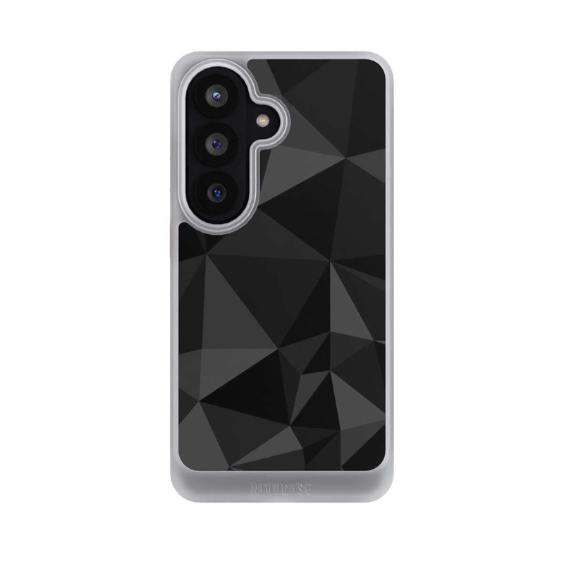 Galaxy S26 NIVOcore Polygonmuster schwarz