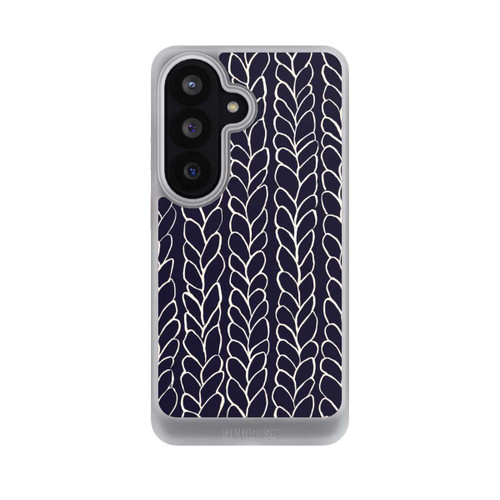 Samsung Galaxy S26 NIVOcore gezeichnete Wollzöpfe Marine