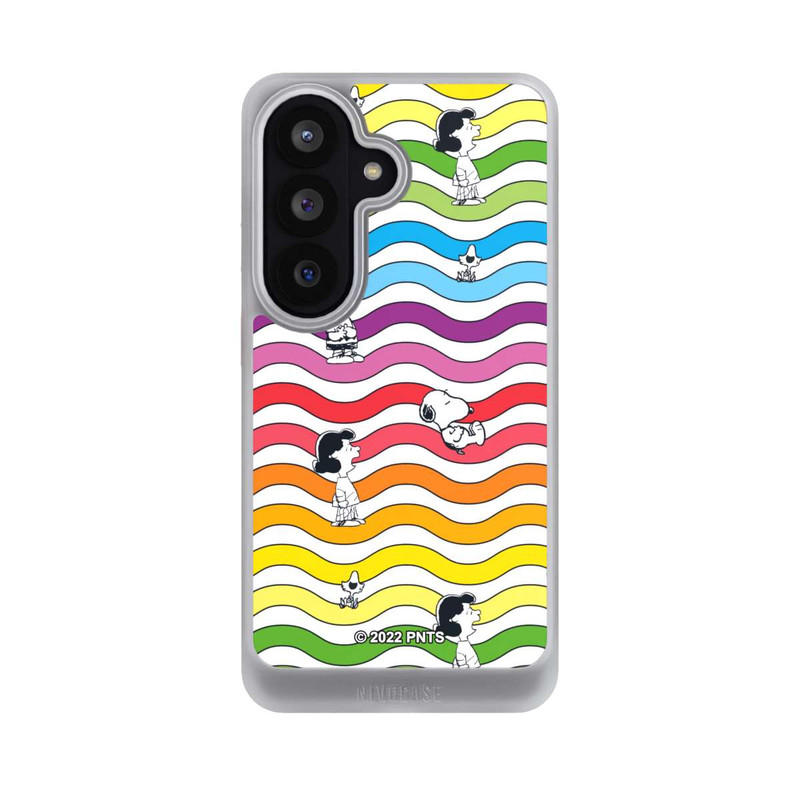 Galaxy S26 NIVOcore Snoopy Pattern Rainbow