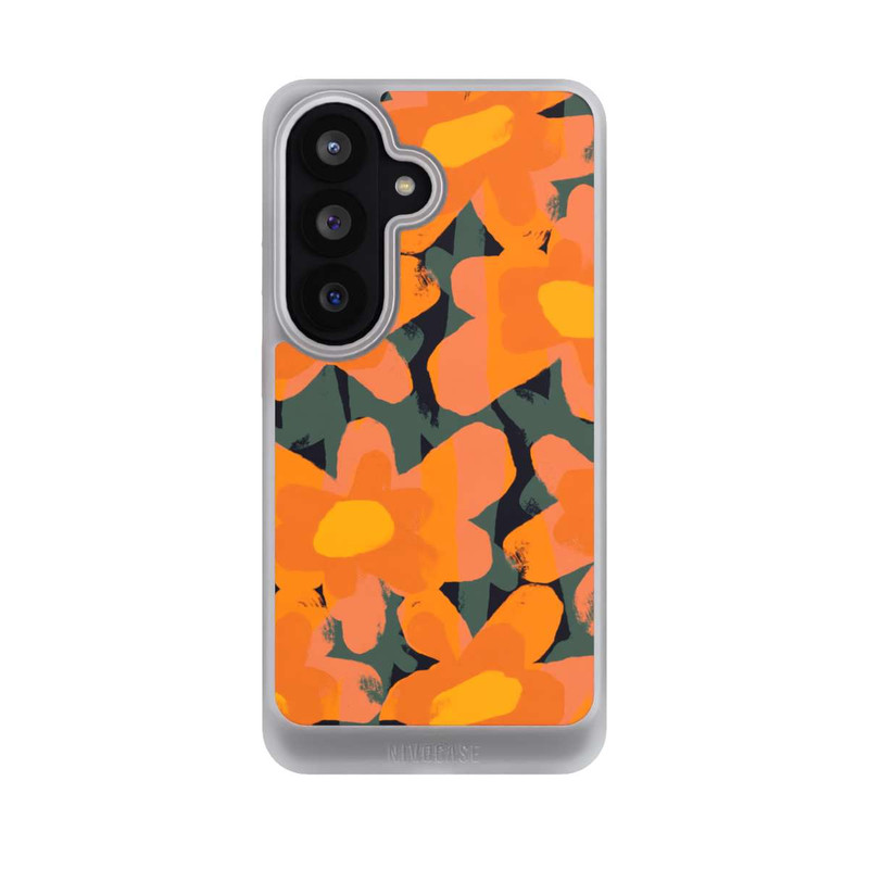 Galaxy S26 NIVOcore Blumenwiese Orange