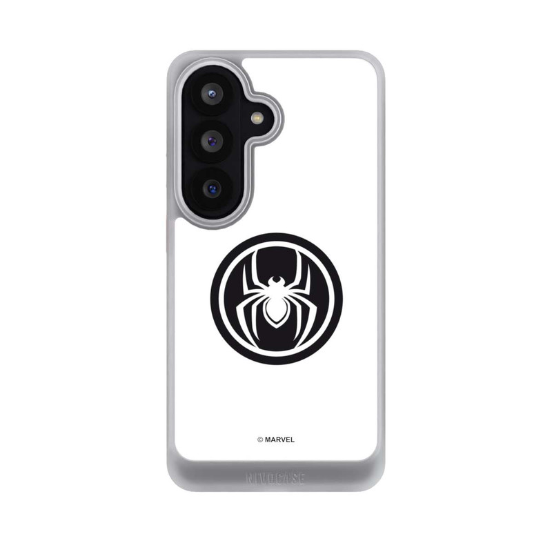 Galaxy S26 NIVOcore Spider-Man Logo White