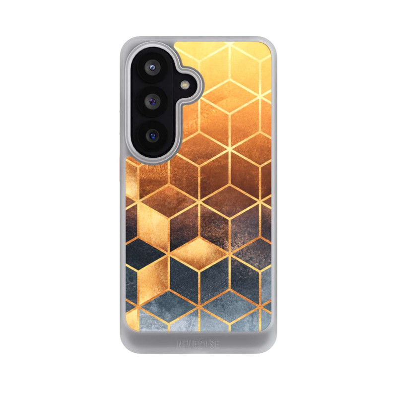 Galaxy S26 NIVOcore Würfel goldener Farbverlauf
