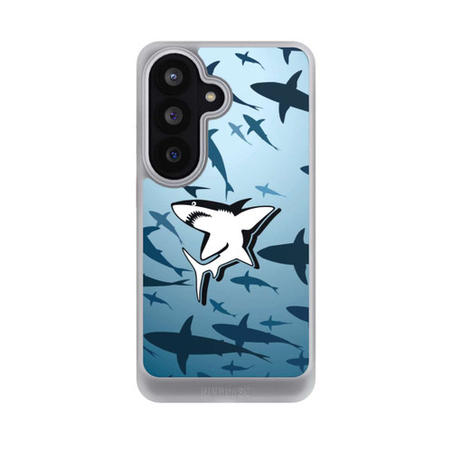 Samsung Galaxy S26 NIVOcore Haie Muster Blau