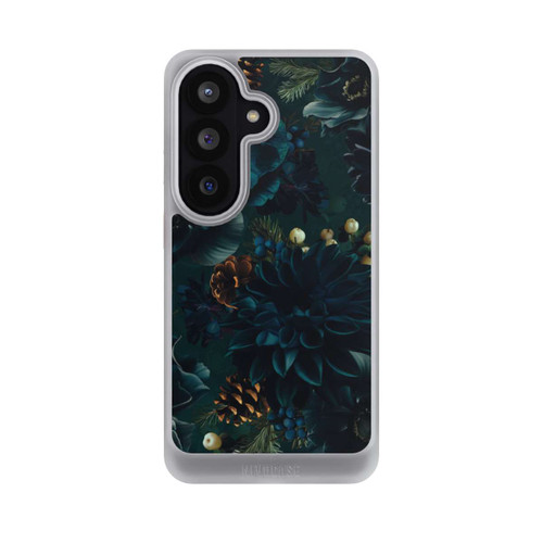 Samsung Galaxy S26 NIVOcore Blumenmuster Grün und Blau