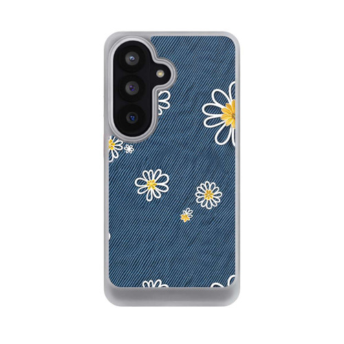Samsung Galaxy S26 NIVOcore Jeans Flowers Pattern with AI