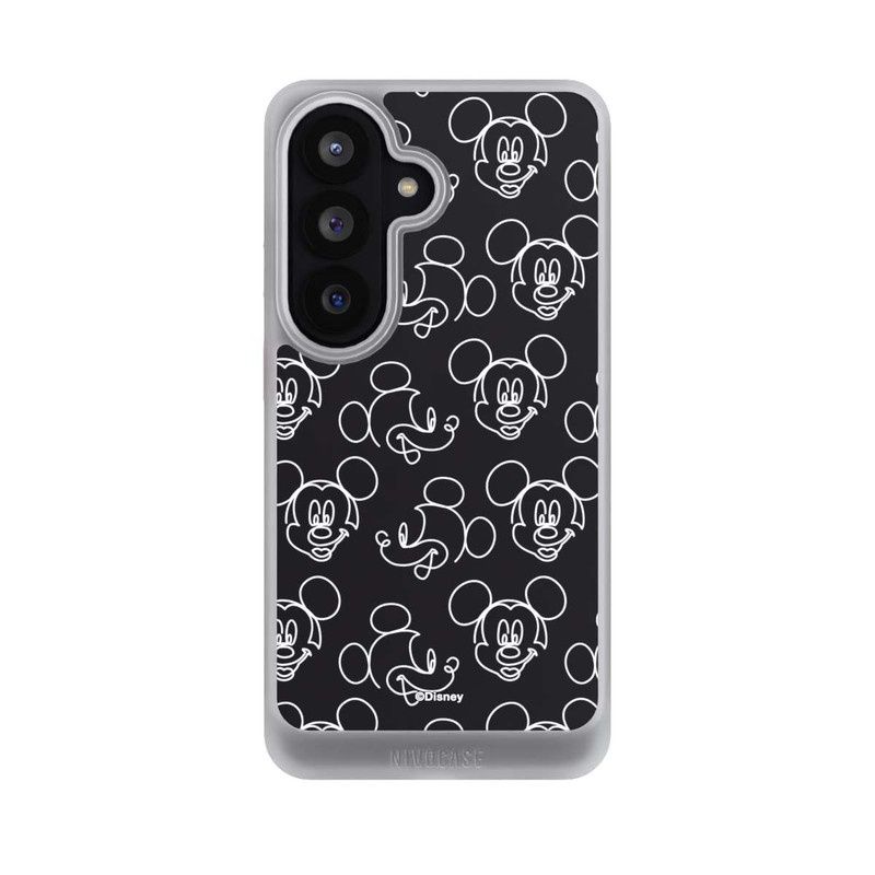 Galaxy S26 NIVOcore Disney Mickey Muster Schwarz