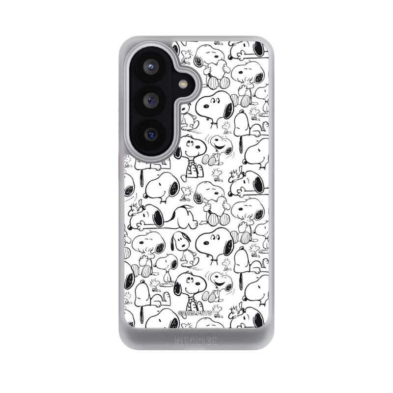 Galaxy S26 NIVOcore Classic Snoopy Pattern White