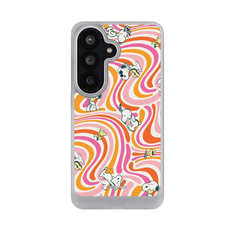 Galaxy S26 NIVOcore Peanuts Hippie Pattern Orange
