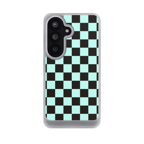 Samsung Galaxy S26 NIVOcore Checked Pattern Blue Brown