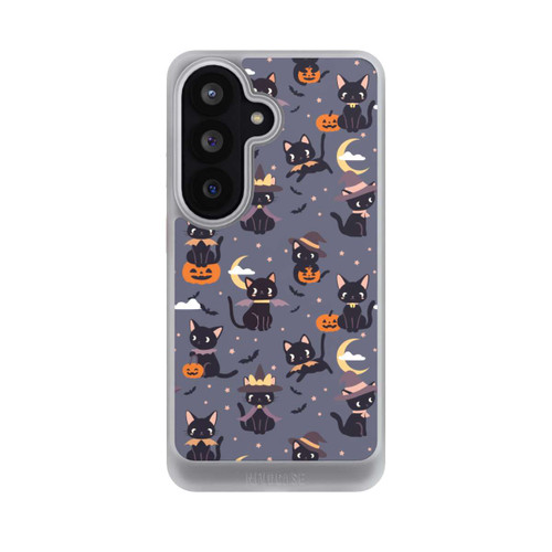 Samsung Galaxy S26 NIVOcore Cute Halloween Witch Cats and Pumpkins