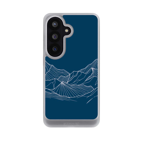 Samsung Galaxy S26 NIVOcore Blue Mountain Contour Lines