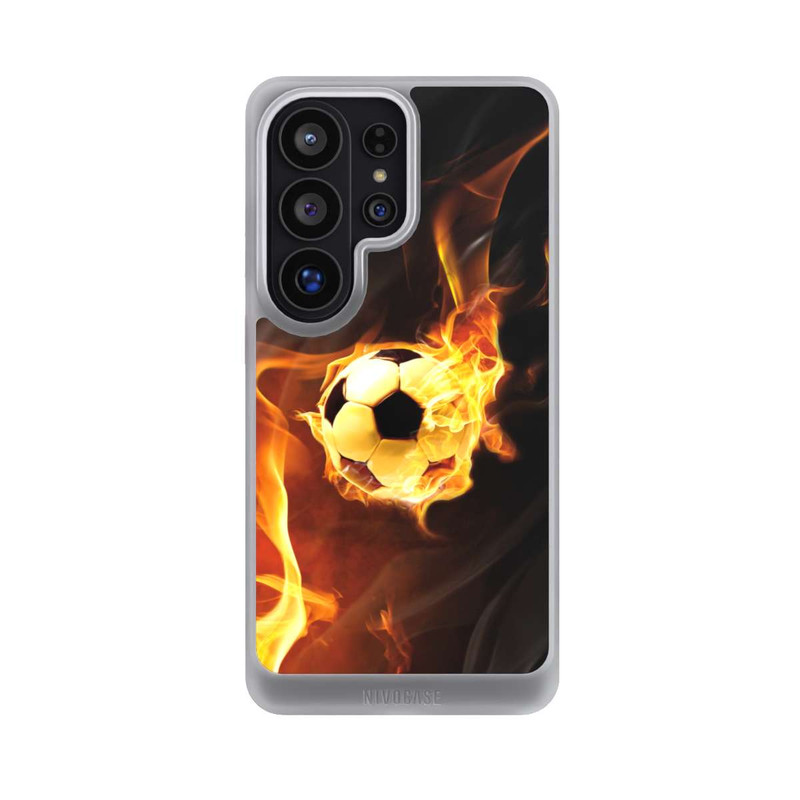 Galaxy S26 Ultra NIVOcore Fußball in Flammen