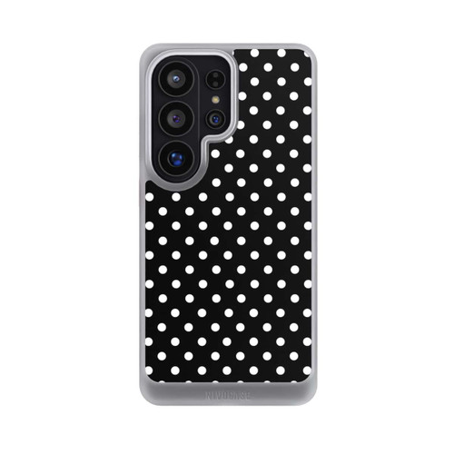 Samsung Galaxy S26 Ultra NIVOcore Confettis blancs sur fond noir