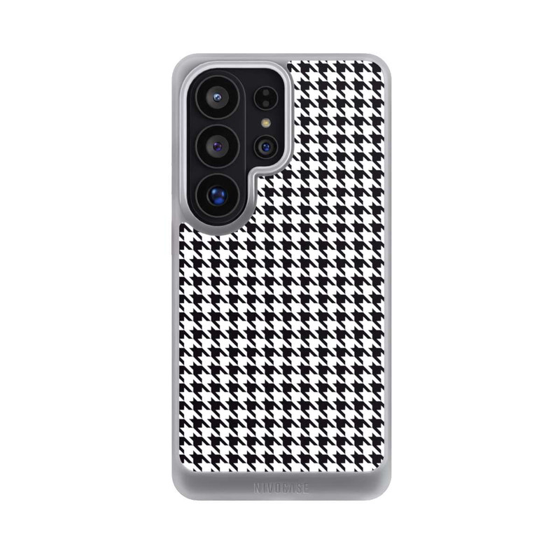 Galaxy S26 Ultra NIVOcore Hahnentritt Schwarz Weiß