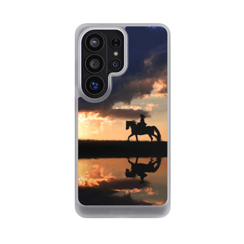 Samsung Galaxy S26 Ultra NIVOcore Ausritt im Sonnenuntergang