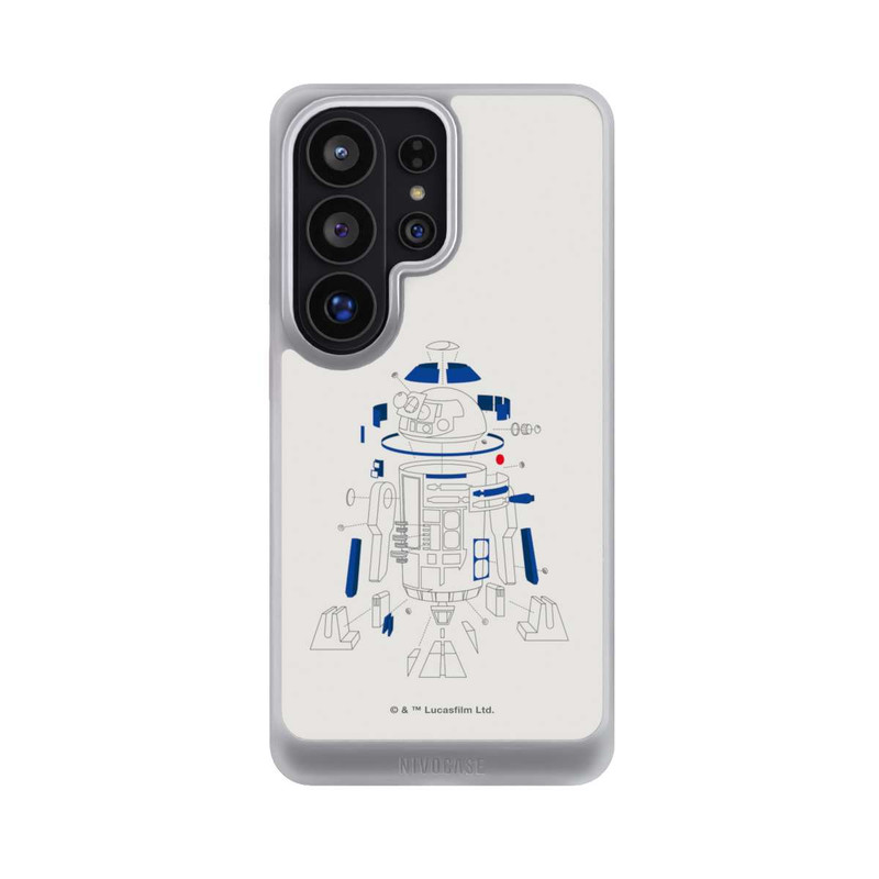 Galaxy S26 Ultra NIVOcore R2D2 Exploded Drawing - StarWars 8