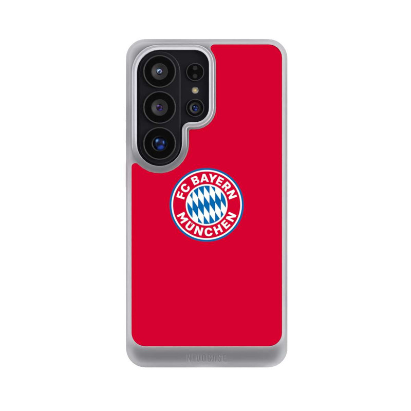 Galaxy S26 Ultra NIVOcore FCB Logo auf Rot