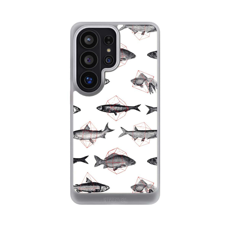 Galaxy S26 Ultra NIVOcore Fische in Geometrie