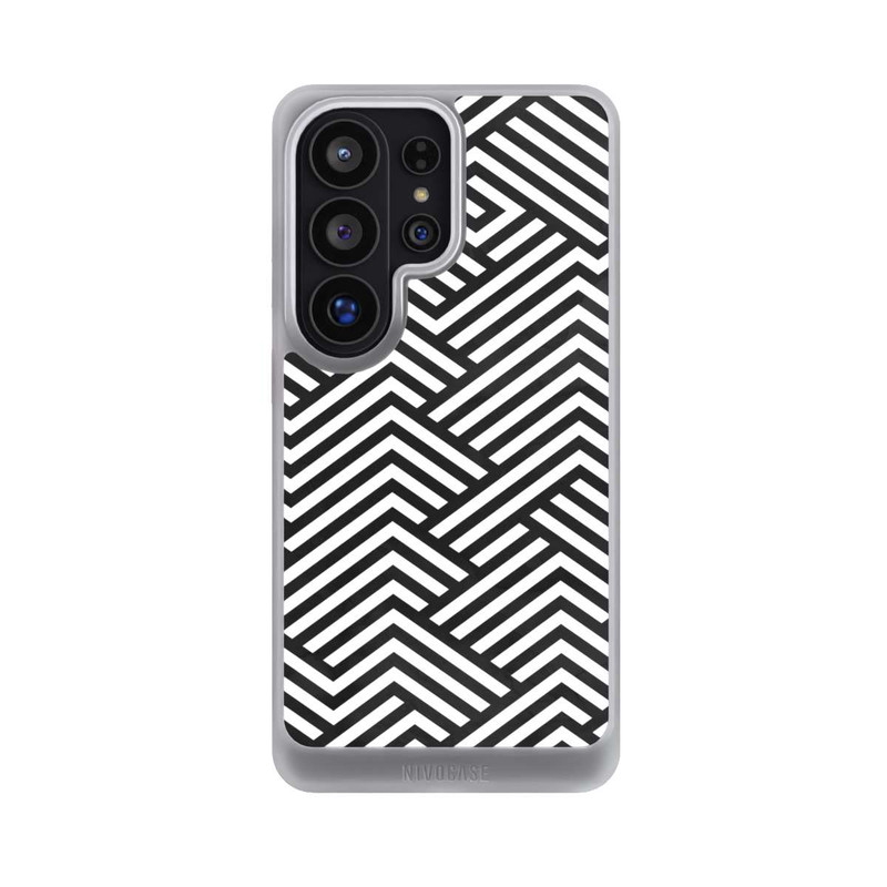 Galaxy S26 Ultra NIVOcore ZigZag noir et blanc