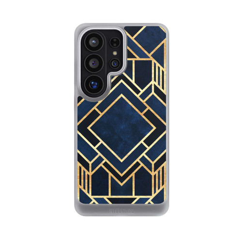 Samsung Galaxy S26 Ultra NIVOcore Kunst Deko Blau Golddruck