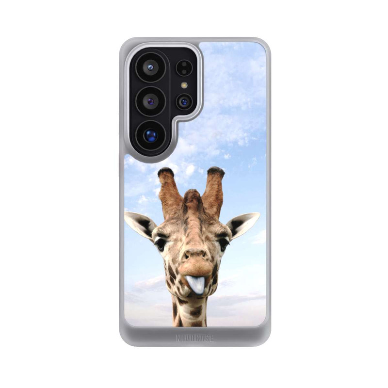 Galaxy S26 Ultra NIVOcore Giraffe auf der Straße