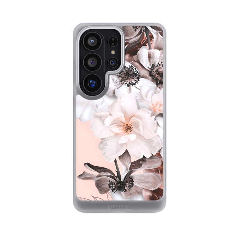 Galaxy S26 Ultra NIVOcore Mur de fleurs roses