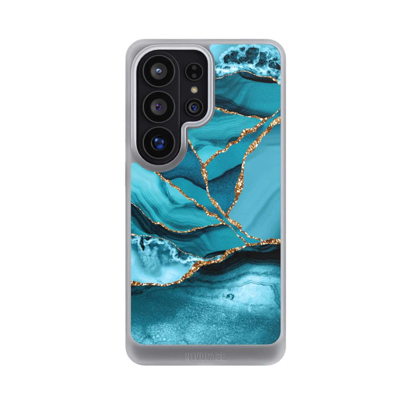 Galaxy S26 Ultra NIVOcore Marbre Bleu Glacier