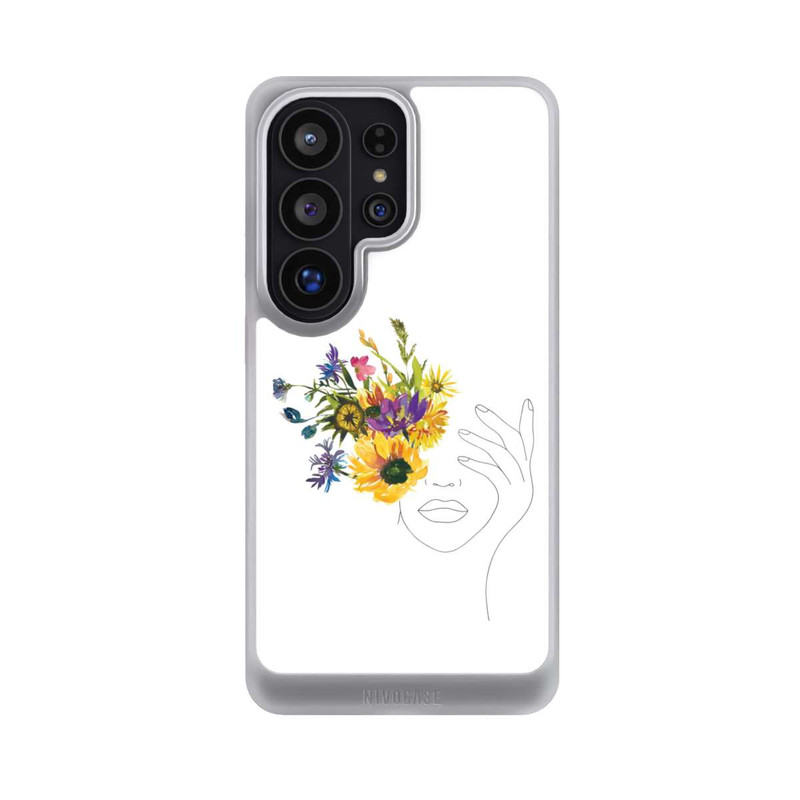 Galaxy S26 Ultra NIVOcore Line Art Tournesols femme