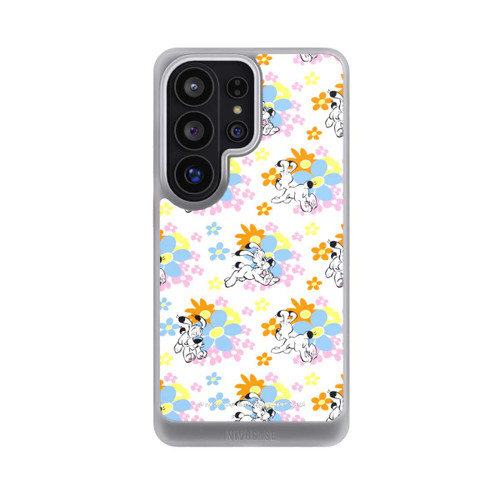 Samsung Galaxy S26 Ultra NIVOcore Idéfix sur fleurs colorées