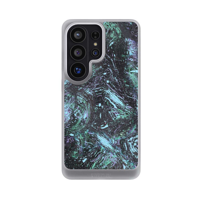 Galaxy S26 Ultra NIVOcore Abstrakt tropfender Staub lila