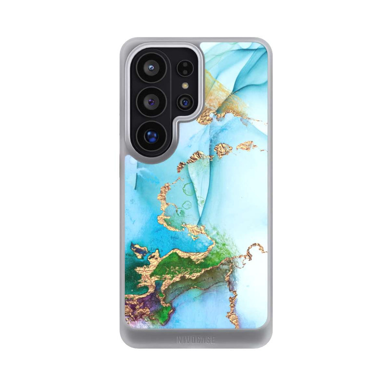 Galaxy S26 Ultra NIVOcore Bunter Marmor-Glitzer-Look