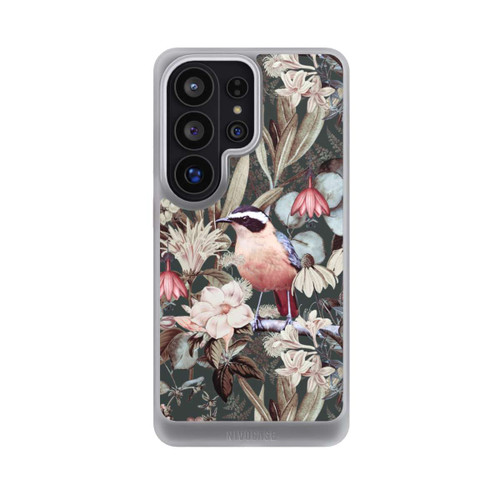 Samsung Galaxy S26 Ultra NIVOcore Orange Bird in Vintage Flower Pattern
