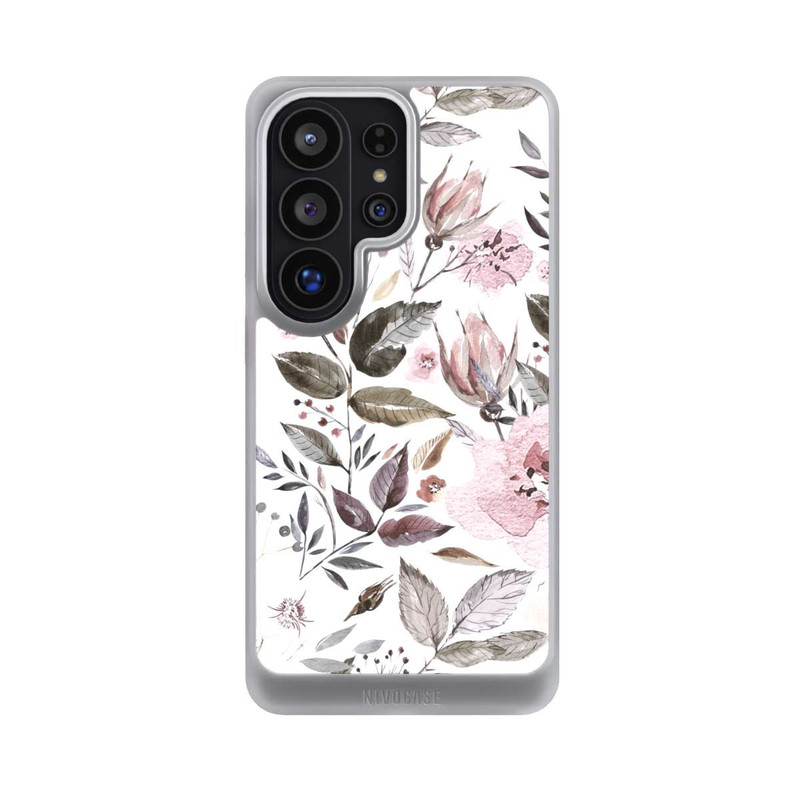 Galaxy S26 Ultra NIVOcore Aquarell braune Rosenblüten