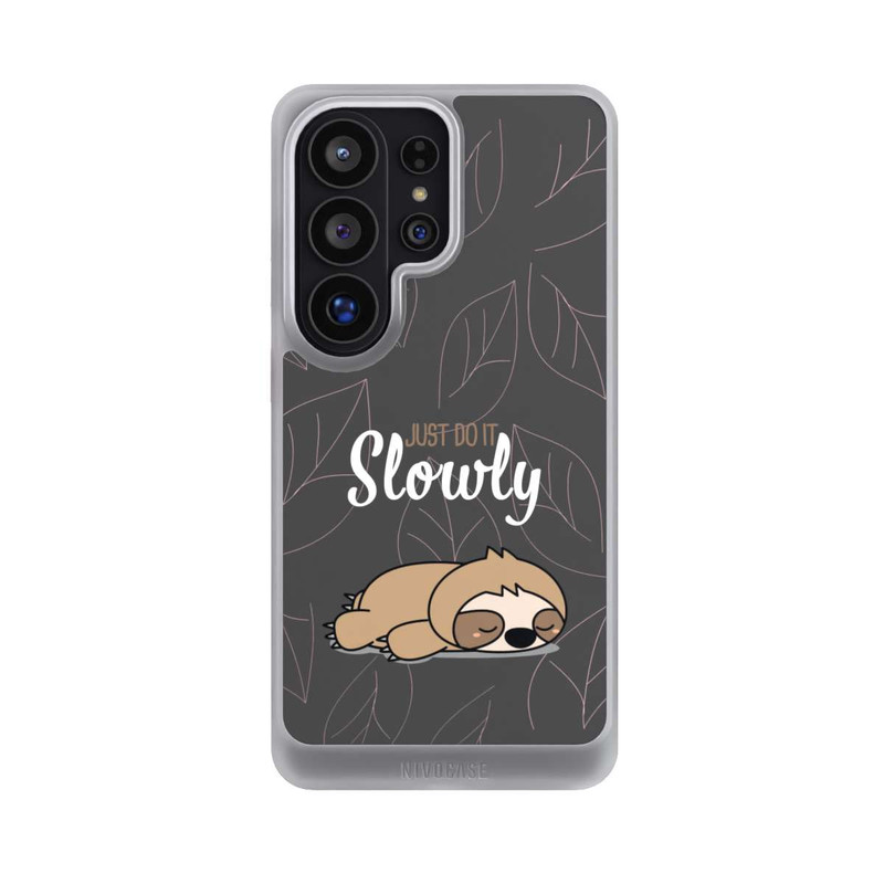 Galaxy S26 Ultra NIVOcore Just Do It Slowly Sloth Grey