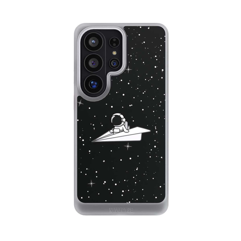 Galaxy S26 Ultra NIVOcore Astronaut Paper Plane Comic