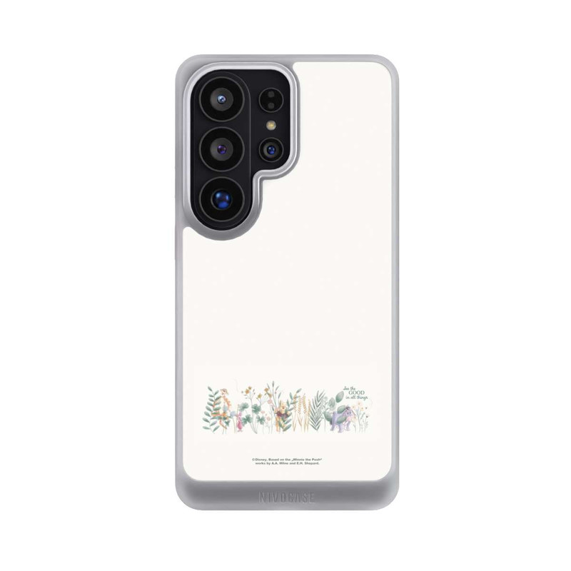 Galaxy S26 Ultra NIVOcore Winnie Pooh et ses amis derrière l'eucalyptus