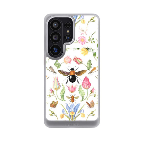 Samsung Galaxy S26 Ultra NIVOcore Wildblumen mit Biene weiß