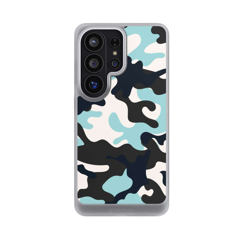 Galaxy S26 Ultra NIVOcore Blue Camouflage