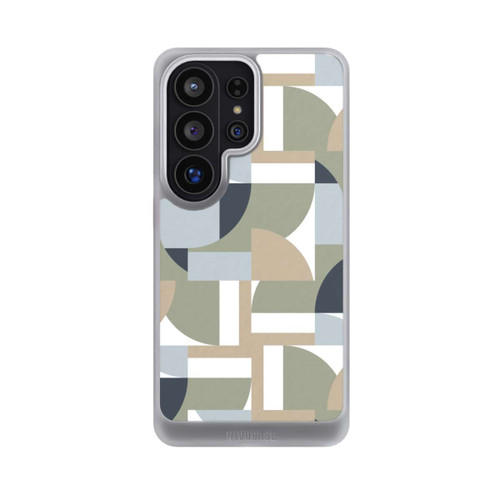 Samsung Galaxy S26 Ultra NIVOcore Futuristic Bauhaus Polygons Beige