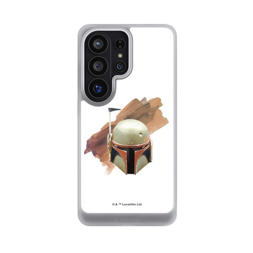 Samsung Galaxy S26 Ultra NIVOcore Boba Fett Helm Weiß