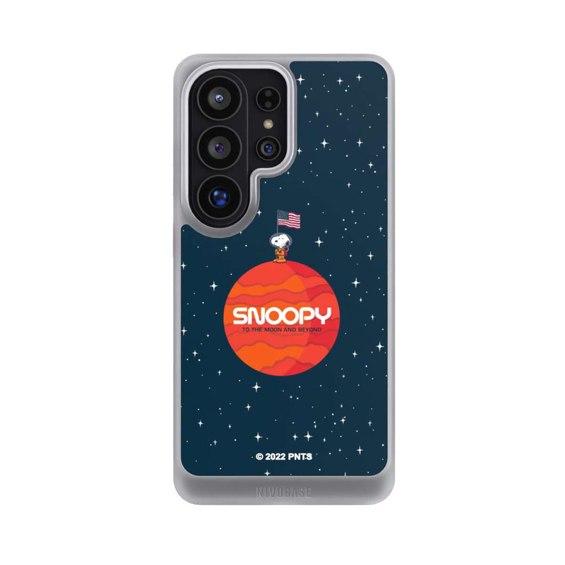 Galaxy S26 Ultra NIVOcore Snoopy Weltraumreisender Orange
